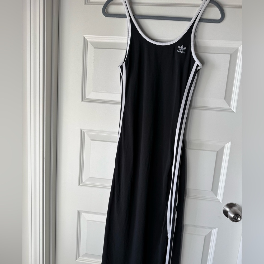Adidas 3 White Stripes Women Dress - Picture 8 of 9